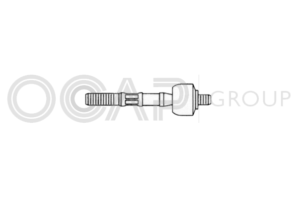 Articulación axial, barra de acoplamiento Honda LOGO