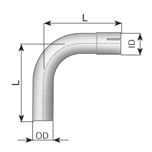 Tubo de escape, universal DINEX 91057