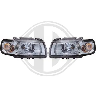 Juego faros principales Vw POLO III