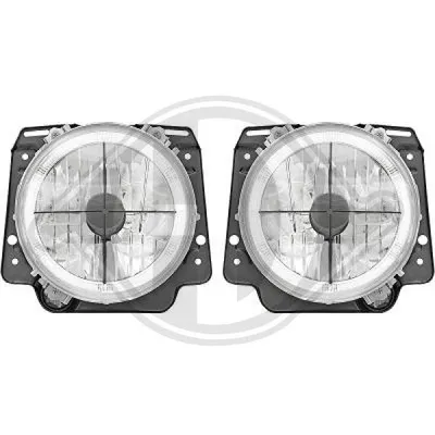 Juego faros principales Vw GOLF II
