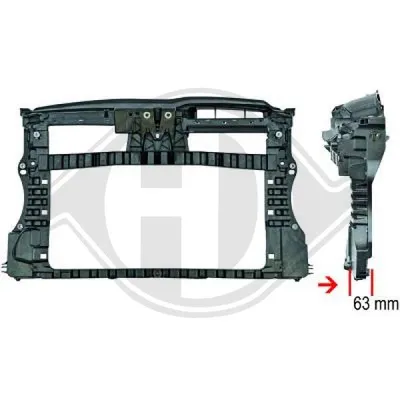 Revestimiento frontal Vw GOLF VI · Vw GOLF VI Variant