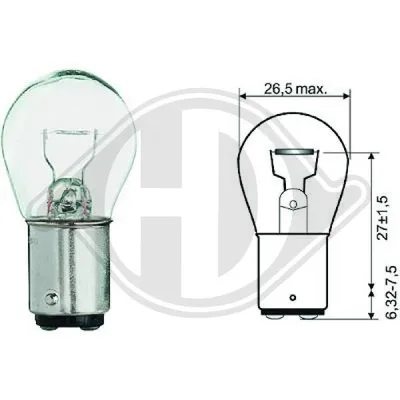 Lámpara, luces intermitentes/posición DIEDERICHS LID10053