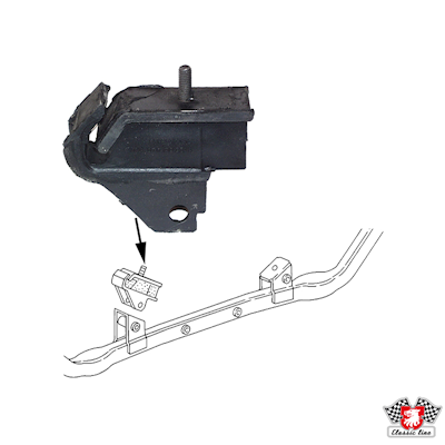 Soporte, motor Vw TRANSPORTER T3 Van · Vw TRANSPORTER T3 Platform/Chassis · Vw TRANSPORTER T3 Bus