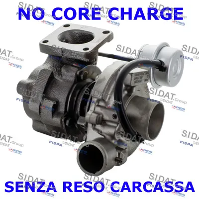 Turbocompresor, sobrealimentación SIDAT 49.128R