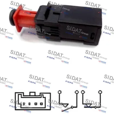 Interruptor luces freno Citroën BERLINGO / BERLINGO FIRST MPV · Citroën NEMO Box Body/MPV · Citroën NEMO MPV