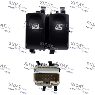 Interruptor, elevalunas Renault MODUS / GRAND MODUS · Renault CLIO III · Renault TWINGO II
