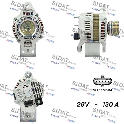 Alternador SIDAT A24MH0068A2