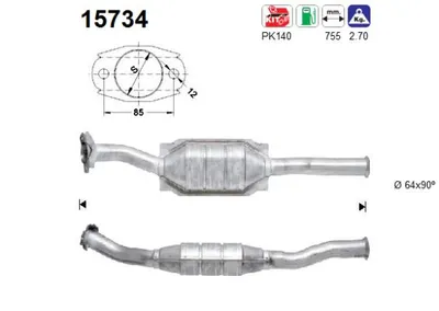 Catalizador Citroën XSARA · Citroën XSARA Break · Citroën XSARA Coupe