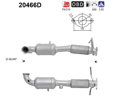 Catalizador Ford KUGA I