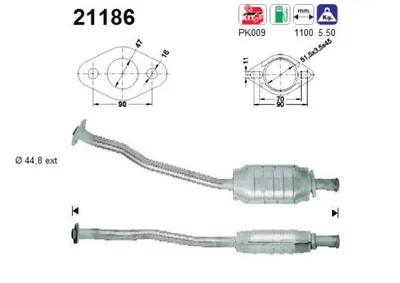 Catalizador Opel ASTRA F Saloon · Opel ASTRA F Hatchback · Opel ASTRA F Estate