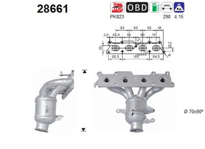 Catalizador Peugeot 407 · Peugeot 407 SW · Peugeot 407 Coupe