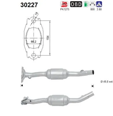 Catalizador Renault LAGUNA III · Renault LAGUNA III Grandtour