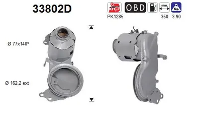Catalizador Seat LEON ST · Vw GOLF VII Variant · Audi A3 Limousine