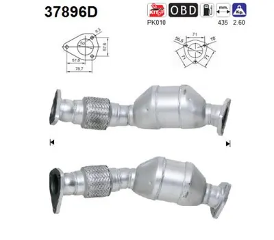 Catalizador Vw PASSAT B5 · Vw PASSAT B5 Variant · Audi A4 B5