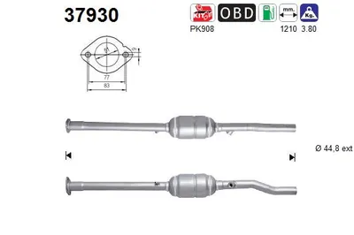 Catalizador Vw GOLF V · Vw GOLF PLUS V