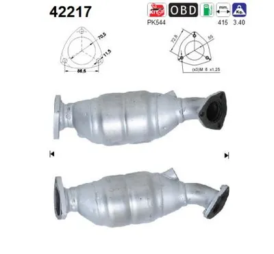 Catalizador Audi A6 C5 · Audi A6 C5 Avant · Audi A4 B6