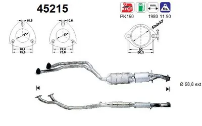 Catalizador Bmw 3 · Bmw 3 Coupe · Bmw 3 Convertible