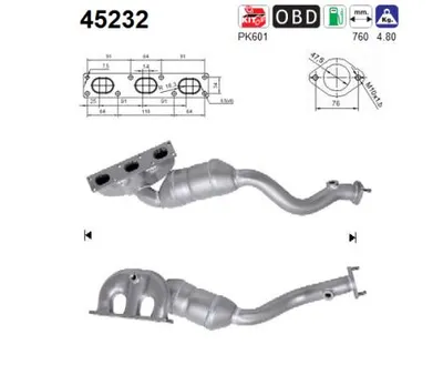 Catalizador Bmw 5 · Bmw 5 Touring · Bmw X5