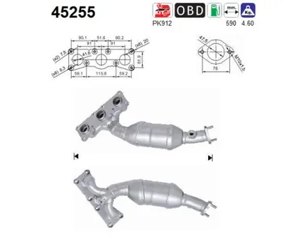Catalizador Bmw 3 · Bmw 3 Touring · Bmw 1
