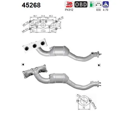 Catalizador Bmw 5 · Bmw 5 Touring · Bmw 6