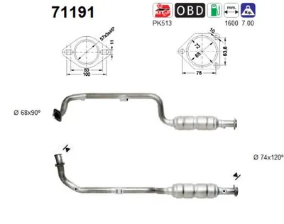 Catalizador Mercedes-Benz C-CLASS · Mercedes-Benz C-CLASS Coupe · Mercedes-Benz C-CLASS T-Model