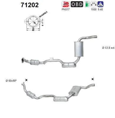 Catalizador Mercedes-Benz M-CLASS