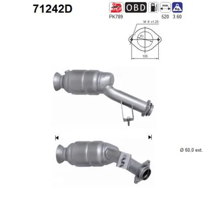 Catalizador Mercedes-Benz VIANO · Mercedes-Benz VITO / MIXTO Van · Mercedes-Benz VITO Bus