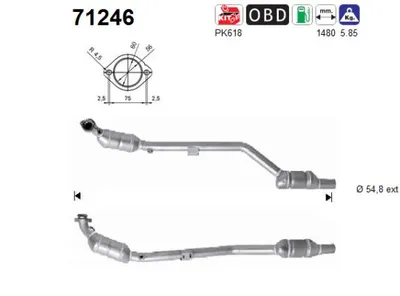 Catalizador Mercedes-Benz C-CLASS · Mercedes-Benz C-CLASS T-Model · Mercedes-Benz CLK