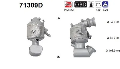 Catalizador Mercedes-Benz VITO Tourer · Mercedes-Benz VITO Mixto · Mercedes-Benz VITO Van