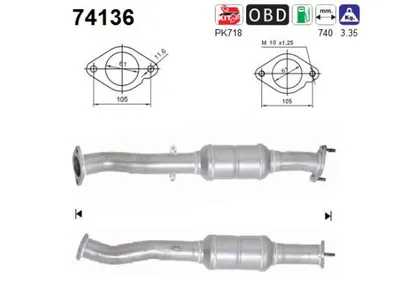 Catalizador Nissan X-TRAIL I
