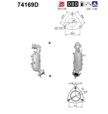 Catalizador Nissan NAVARA NP300 · Nissan NAVARA NP300 Platform/Chassis · Nissan PATHFINDER III
