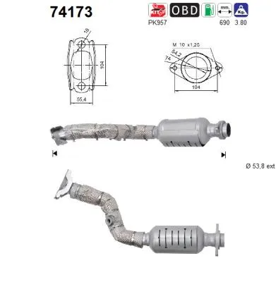 Catalizador Nissan QASHQAI I · Nissan QASHQAI I VAN