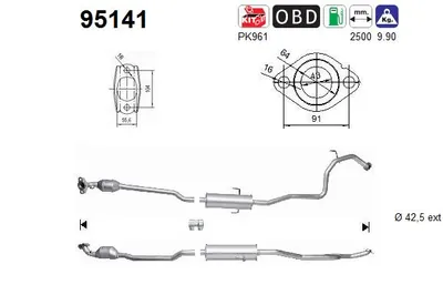 Catalizador Toyota YARIS