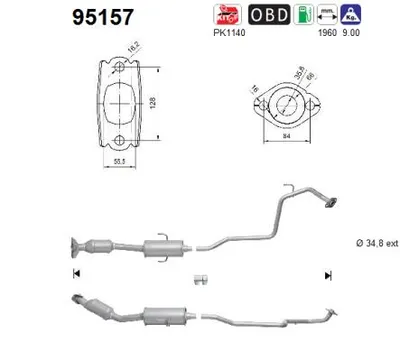 Catalizador Toyota YARIS · Toyota YARIS Hatchback Van