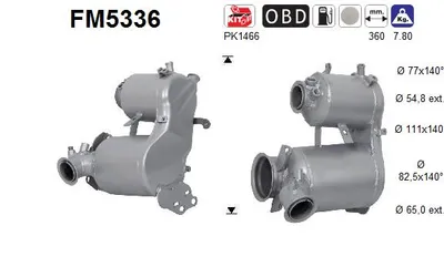 Filtro de partículas Vw PASSAT B8 · Vw PASSAT B8 Variant · Skoda SUPERB III
