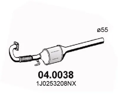 Catalizador Audi A3 · Seat TOLEDO II · Seat LEON