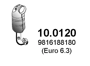 Catalizador Citroën C4 CACTUS · Citroën C3 III · Citroën C3 AIRCROSS II