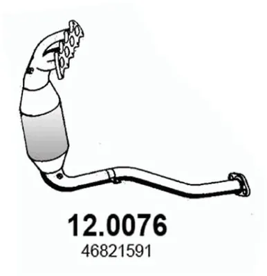 Catalizador Fiat STILO