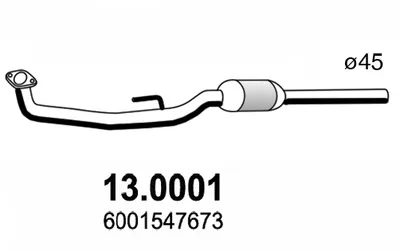 Catalizador Renault LOGAN I · Renault LOGAN I Estate · Dacia LOGAN