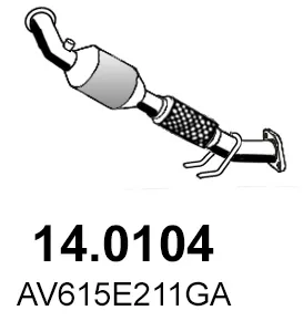Catalizador Ford C-MAX II · Ford GRAND C-MAX · Ford FOCUS III
