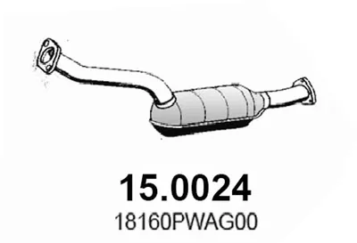 Catalizador Honda JAZZ II