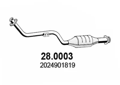 Catalizador Mercedes-Benz C-CLASS · Mercedes-Benz C-CLASS T-Model