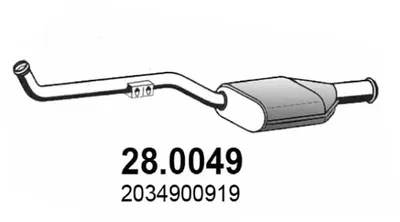 Catalizador Mercedes-Benz C-CLASS · Mercedes-Benz C-CLASS Coupe · Mercedes-Benz C-CLASS T-Model