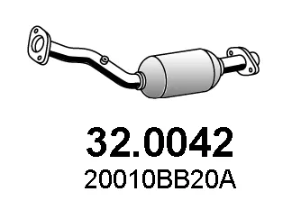 Catalizador Nissan QASHQAI I · Nissan QASHQAI I VAN
