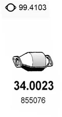 Catalizador Opel FRONTERA A Sport · Opel FRONTERA A · Vauxhall FRONTERA Mk I