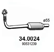 Catalizador Opel ASTRA G Hatchback · Opel ASTRA G Estate · Opel ASTRA G Saloon