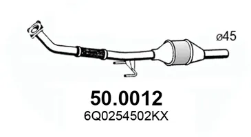 Catalizador ASSO 50.0012