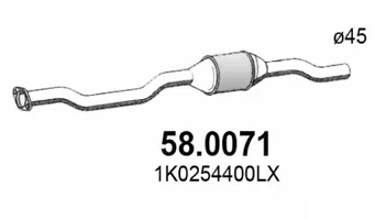 Catalizador Vw GOLF V · Vw GOLF PLUS V