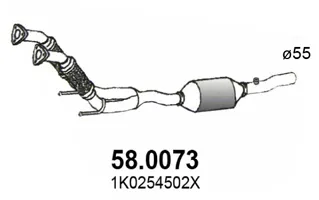 Catalizador Audi A3 · Audi A3 Sportback · Seat ALTEA
