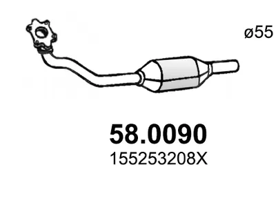 Catalizador Vw GOLF I Cabriolet